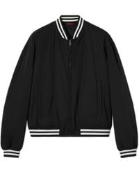 Gucci - Technical Twill Jacket With Rib Trim - Lyst
