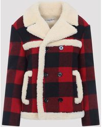 Celine - Caban Shearling Jacket - Lyst