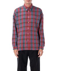 sunflower - Plaid Long-Sleeve Button-Up Shirt - Lyst
