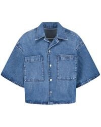 Alexander Wang - Crop Shirt - Lyst