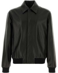 Fendi - Leather Jacket - Lyst
