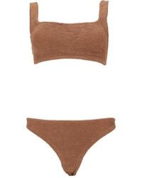 Hunza G - Bikini Set Xandra Polyamide Elastane Swim Shorts - Lyst