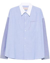 Marni - Pocket Long-Sleeve Shirt - Lyst