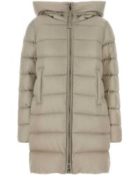 Moncler - Sand Nylon Suyenne Down Jacket - Lyst