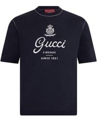 Gucci - Wool Sweater With Short Sleeves - Lyst