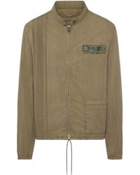 Maison Margiela - Graphic-Printed Long Sleeve Jacket - Lyst