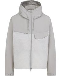 Y-3 - Panelled Hooded Jacket - Lyst