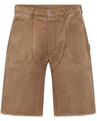GALLERY DEPT. - Casual Bermuda Shorts With Button Closure - Lyst