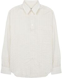 Costumein - Striped Button-Up Shirt - Lyst