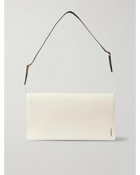 Jil Sander - File Medium Leather Shoulder Bag - Lyst