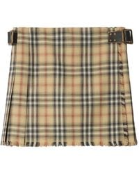 Burberry - Skirts - Lyst