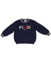 Fendi - Roma Wool Jumper - Lyst