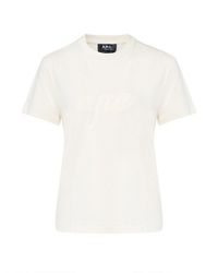 A.P.C. - Lenny T-Shirt - Lyst