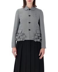 Comme des Garçons - Girl Houndstooth Bows Jacket - Lyst
