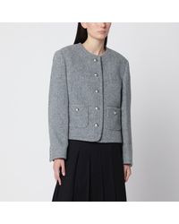 DUNST - Mélange Classic Jacket - Lyst