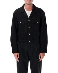 Lemaire - Denim Trucker Jacket - Lyst