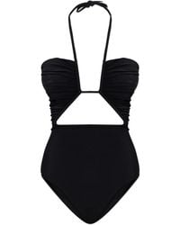 Rick Owens - Back Self-Tie Cut-Out Chest Bodysuit - Lyst