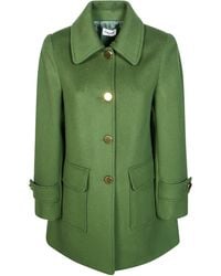 P.A.R.O.S.H. - Double-Breasted Wool Caban Coat - Lyst