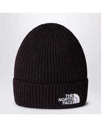 The North Face - Beanie With Logo Patch - Lyst