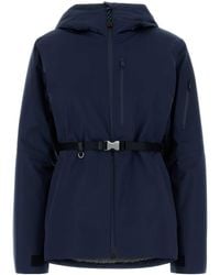 Prada - Technical Fabric Blouson Jacket With Hood - Lyst