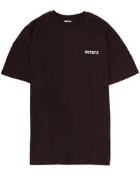 ROTATE BIRGER CHRISTENSEN - Tshirt With Logo - Lyst