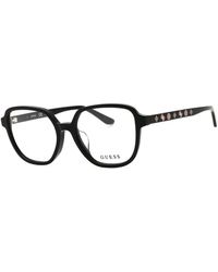 Guess - Modern Rectangular Eyeglasses For - Lyst