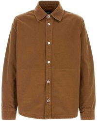 A.P.C. - Biscuit Denim Jacket - Lyst