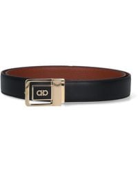 Ferragamo - Reversible Logo Belt - Lyst