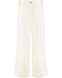 Etro - Cotton Trousers - Lyst