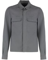 Rick Owens - Technical Fabric Overshirt - Lyst