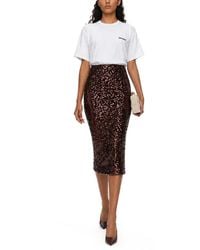 ROTATE BIRGER CHRISTENSEN - Organic Cotton T-Shirt For - Lyst