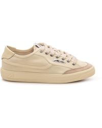 AUTRY WINDSCAPE - Windscape Low Canvas & Suede Sneakers - Lyst
