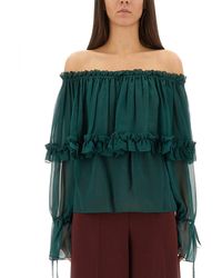 Saint Laurent - Silk - Lyst
