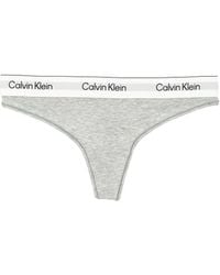 Calvin Klein - Icon Cotton Modal Thong - Lyst