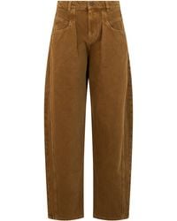 Isabel Marant - Wide-Leg Trousers Cotton - Lyst