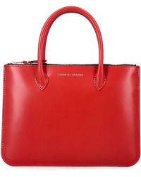 Comme des Garçons - Leather Wallet Bag With Handles - Lyst