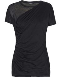 Balmain - Cotton T-Shirt - Lyst