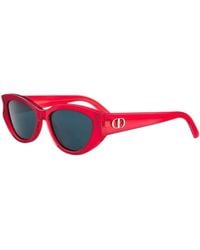 Dior - Sunglasses Square Full Rim, Shiny Frame And Lens Glowb1I35B0 - Lyst