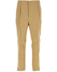 Fendi - Camel Paper Pant - Lyst