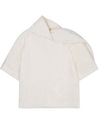 Bottega Veneta - Wool Fabric Mini Top For Fw25 - Lyst