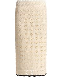 Zimmermann - Rhiannon Midi Skirt - Lyst