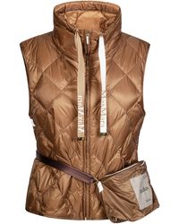 CUBE MAX MARA - Sleeveless Padded Jacket - Lyst