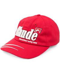 Rhude - Logo-Embroidered Baseball Cap - Lyst