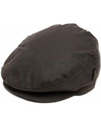 Barbour - Cheviot Wax Flat Cap - Lyst