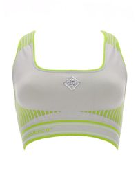CASABLANCA - Seamless Bralette Top Polyamide Q-Nova Tops - Lyst