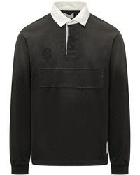 Woc - Classic Polo With Front Insert - Lyst