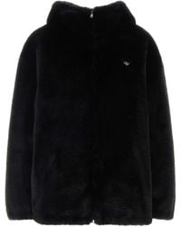 Prada - Textured Hood Jacket - Lyst