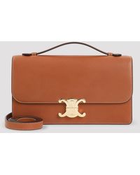 Celine - Triomphe Medium Folio Bag - Lyst