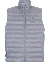 Canada Goose - Sleeveless Jacket With Logo - Lyst