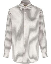 NAMACHEKO - Colt Vertical Stripe Button-Up Shirt - Lyst